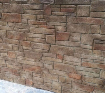 Vertical Stamped Concrete Options