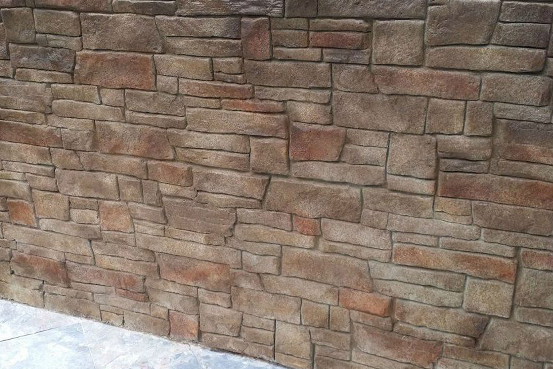 Vertical Stamped Concrete Options