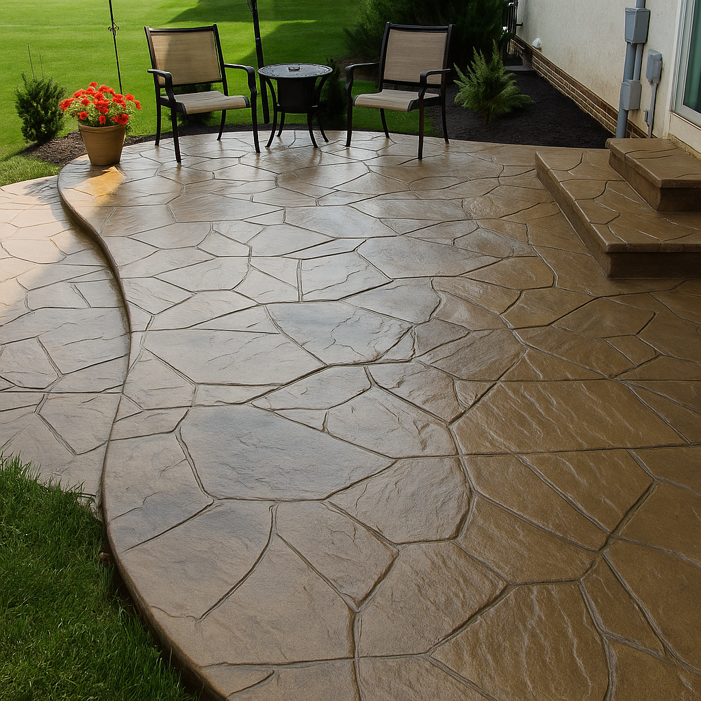 Stamped Concrete for Patio
