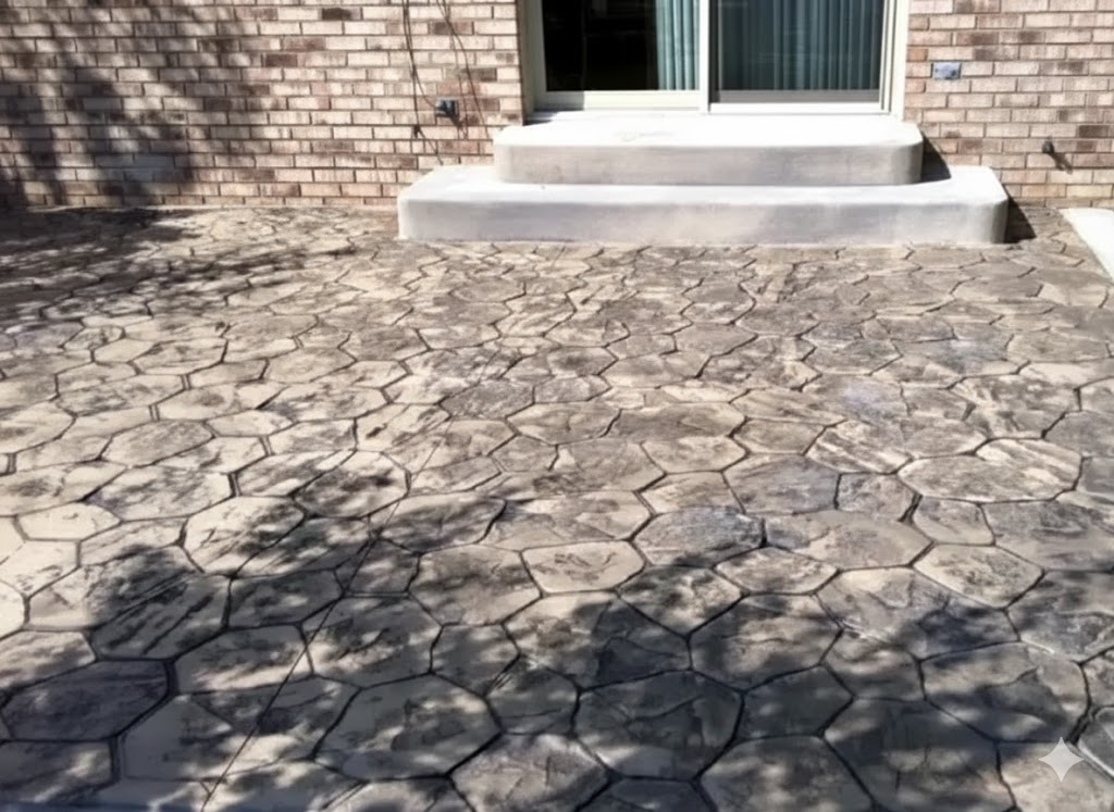 Stamped Concrete in Hot Weather