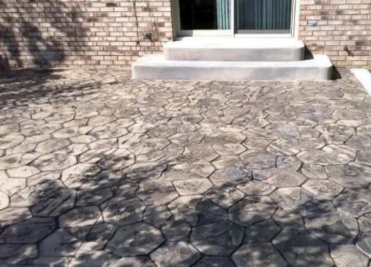 Stamped Concrete in Hot Weather