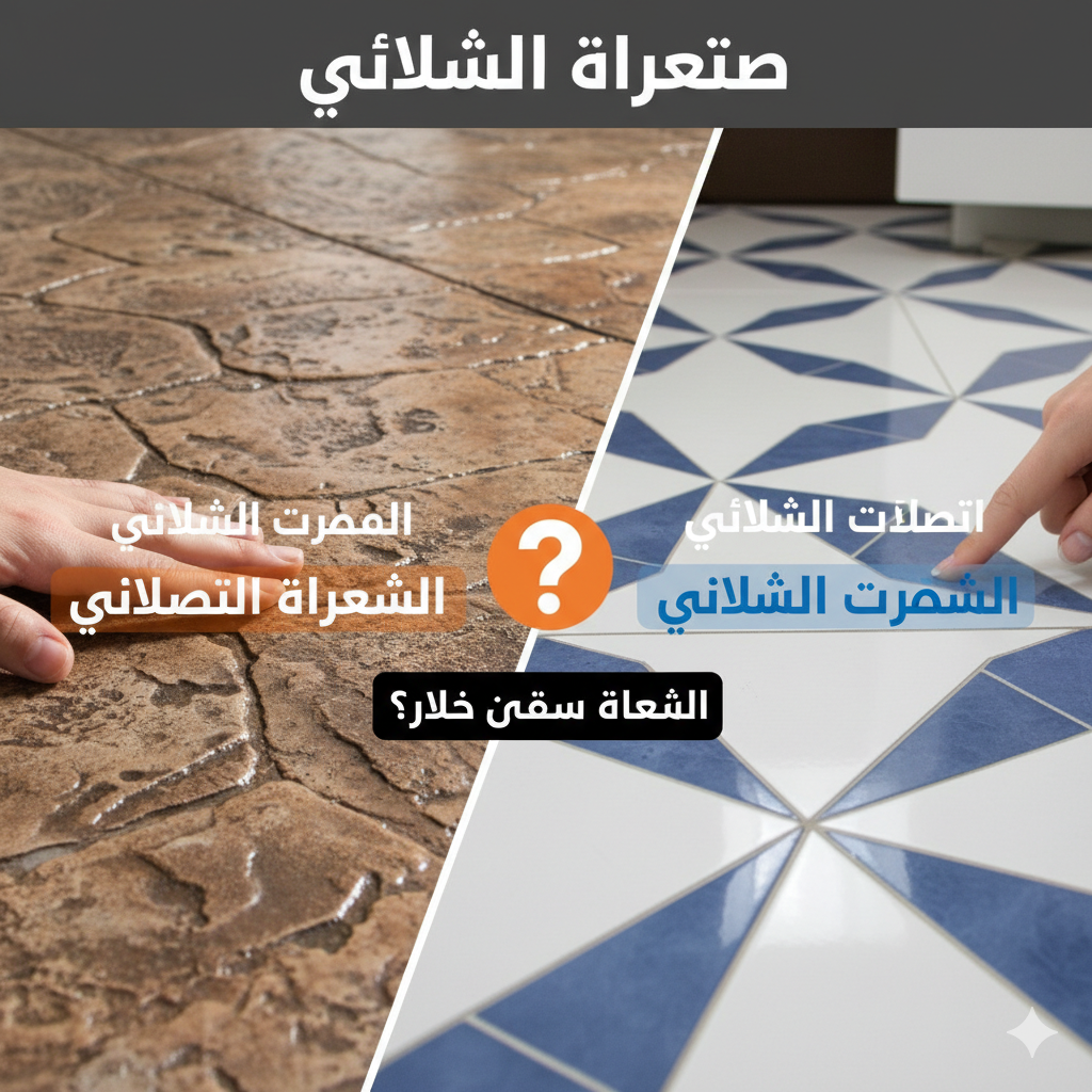 الأرضيات الخرسانية المزخرفة